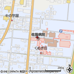 佐藤病院周辺の地図