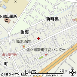 宮城県柴田郡大河原町金ケ瀬町72周辺の地図