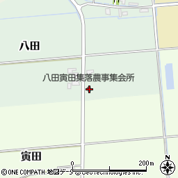 新潟県胎内市八田乙-4周辺の地図