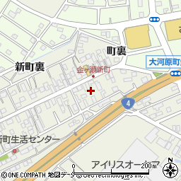 宮城県柴田郡大河原町金ケ瀬町111周辺の地図