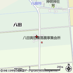 新潟県胎内市八田乙-68周辺の地図