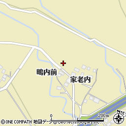 宮城県白石市福岡深谷北沢田46周辺の地図