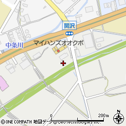 新潟県胎内市関沢53周辺の地図