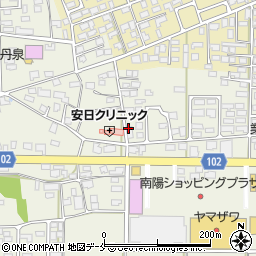ヤクルト米沢販売株式会社　夢スタジオ南陽店周辺の地図