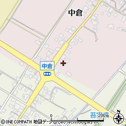 新潟県胎内市中倉524-1周辺の地図