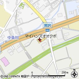 新潟県胎内市関沢57周辺の地図