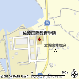 佐渡国際美術館周辺の地図