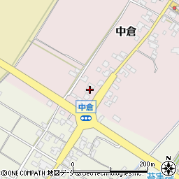 新潟県胎内市中倉551周辺の地図