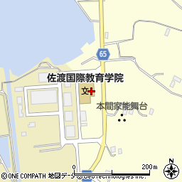 加茂湖（芸能とトキの里）周辺の地図