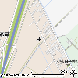 新潟県胎内市弥彦岡73周辺の地図