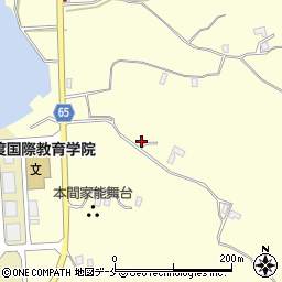 新潟県佐渡市吾潟1607周辺の地図