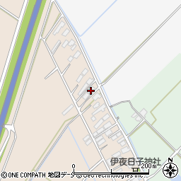 新潟県胎内市弥彦岡21周辺の地図