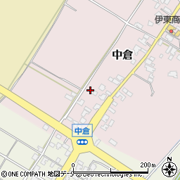 新潟県胎内市中倉583-1周辺の地図
