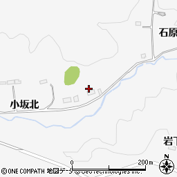 宮城県角田市小坂石原周辺の地図