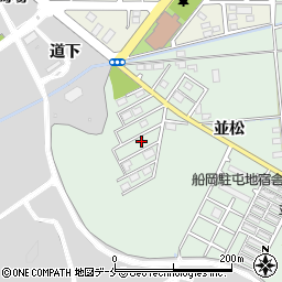 宮城県柴田郡柴田町船岡並松20周辺の地図