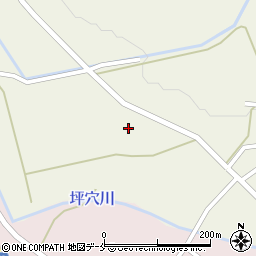 新潟県胎内市坪穴614周辺の地図