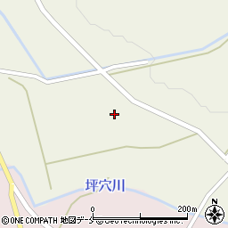 新潟県胎内市坪穴618周辺の地図