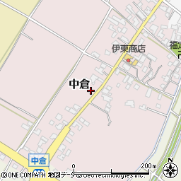 新潟県胎内市中倉945-1周辺の地図