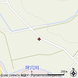 新潟県胎内市坪穴622-2周辺の地図