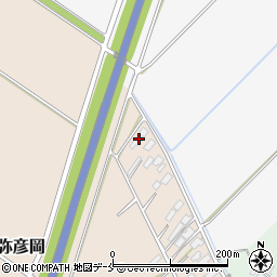 新潟県胎内市弥彦岡653周辺の地図