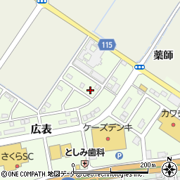 宮城県柴田郡大河原町広表32-9周辺の地図