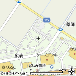 宮城県柴田郡大河原町広表32-10周辺の地図