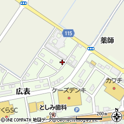 宮城県柴田郡大河原町広表32-7周辺の地図