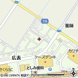 宮城県柴田郡大河原町広表32-20周辺の地図