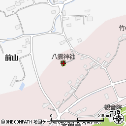 八雲神社周辺の地図