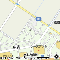 宮城県柴田郡大河原町広表32-16周辺の地図