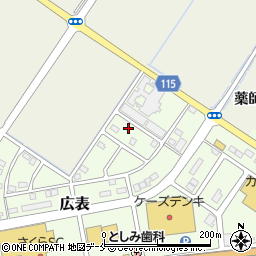 宮城県柴田郡大河原町広表32-3周辺の地図