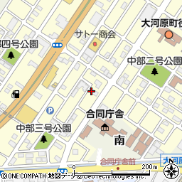株式会社八重樫工務店　工事部周辺の地図