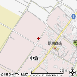新潟県胎内市中倉1012-2周辺の地図