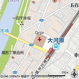 住友生命保険相互会社　仙台支社・大河原南支部周辺の地図