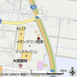 ガスト南陽店周辺の地図