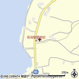 新潟県佐渡市吾潟777周辺の地図