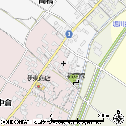 新潟県胎内市中倉255周辺の地図