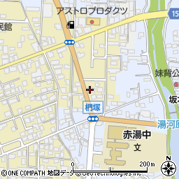 芳賀寝具店周辺の地図