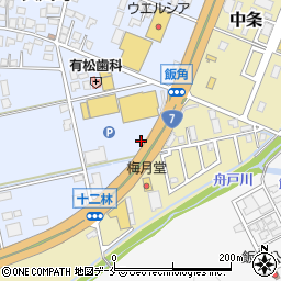 株式会社会津屋　胎内店周辺の地図