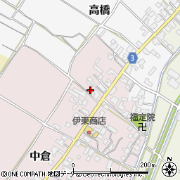 新潟県胎内市中倉272周辺の地図