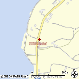 新潟県佐渡市吾潟1655周辺の地図