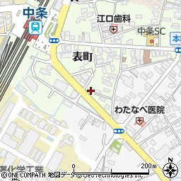 新潟県胎内市表町6-50周辺の地図
