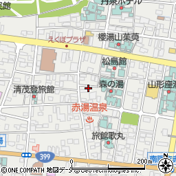 寿司恵比寿周辺の地図