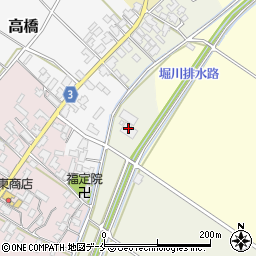 新潟県胎内市堀口372周辺の地図