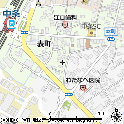 新潟県胎内市表町6-46周辺の地図