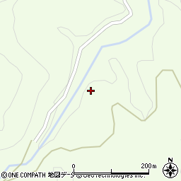 小綱木川周辺の地図