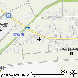 新潟県胎内市柴橋1100周辺の地図