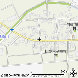 新潟県胎内市柴橋224周辺の地図