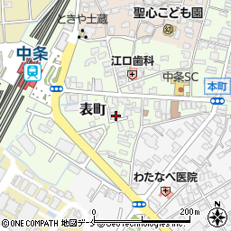 新潟県胎内市表町6-29周辺の地図