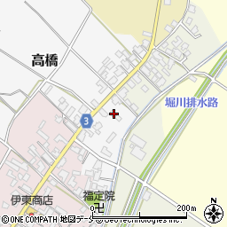 新潟県胎内市高橋279周辺の地図